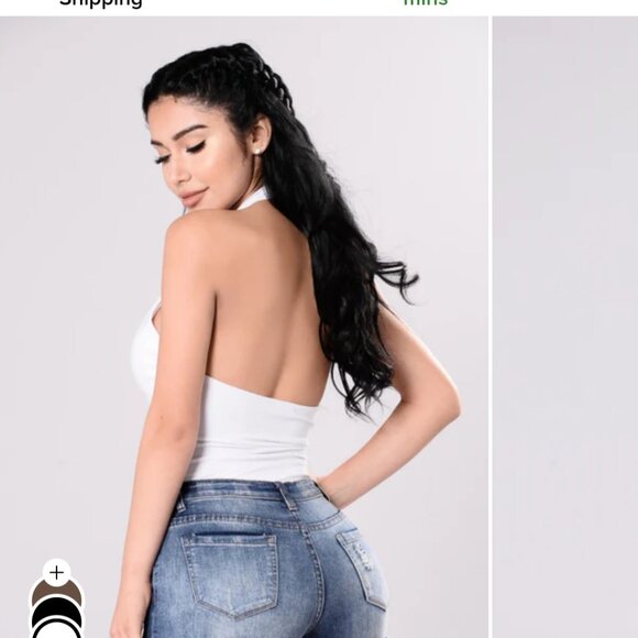 V Neck Bodysuit - Picture 2 of 4